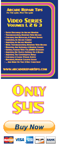 Arcade Repair Tips Video Series - Volumes 1, 2 & 3 (DVD) - Buy Now!