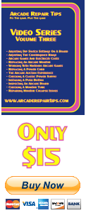Arcade Repair Tips Video Series - Volume 3 (DVD) - Buy Now!
