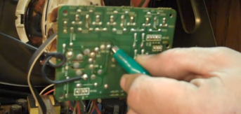 Checking The Tube With An Alligator Clip Checking The Tube With An Alligator Clip
