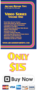 Arcade Repair Tips Video Series - Volume 1 (DVD) - Buy Now!
