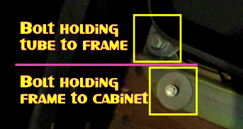 Monitor Bolts And Screws Diagram