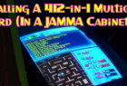 Installing A 412-in-1 Multigame Board (In A JAMMA Cabinet)