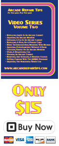 Arcade Repair Tips Video Series - Volume 2 (DVD) - Buy Now!